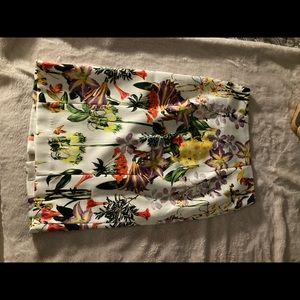 Blooming floral skirt